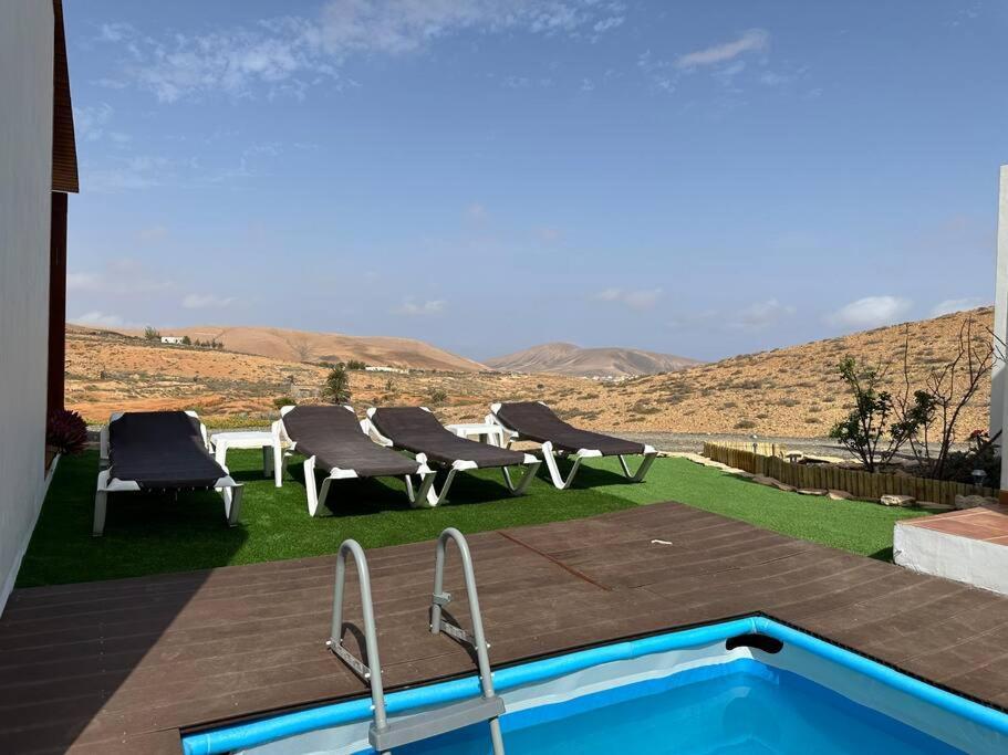 Private Villa With Pool In The Mountains Pajara  Ngoại thất bức ảnh